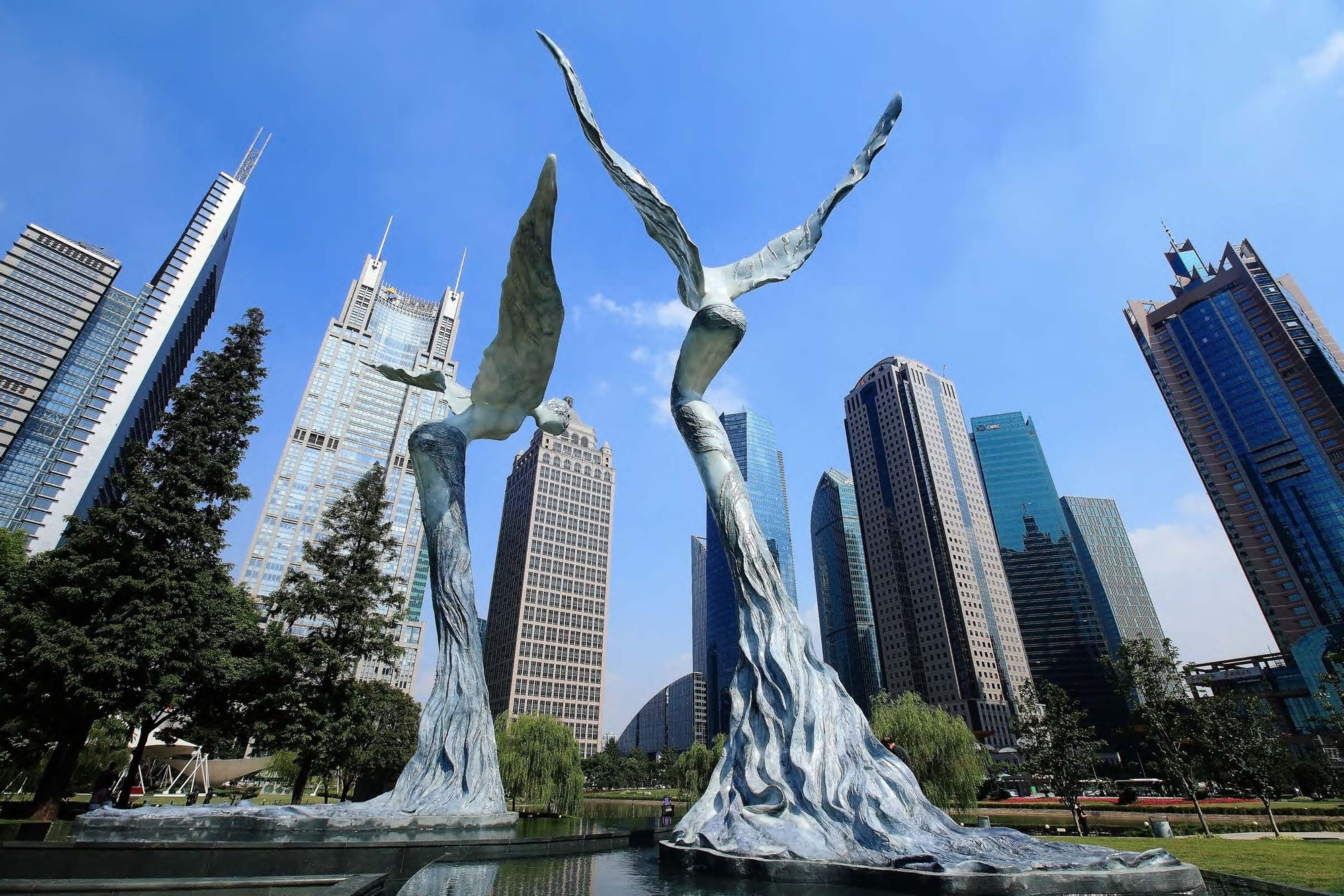 Pro Terra Et Natura, Lujiazui Central Park, Pudong, Shanghai, China