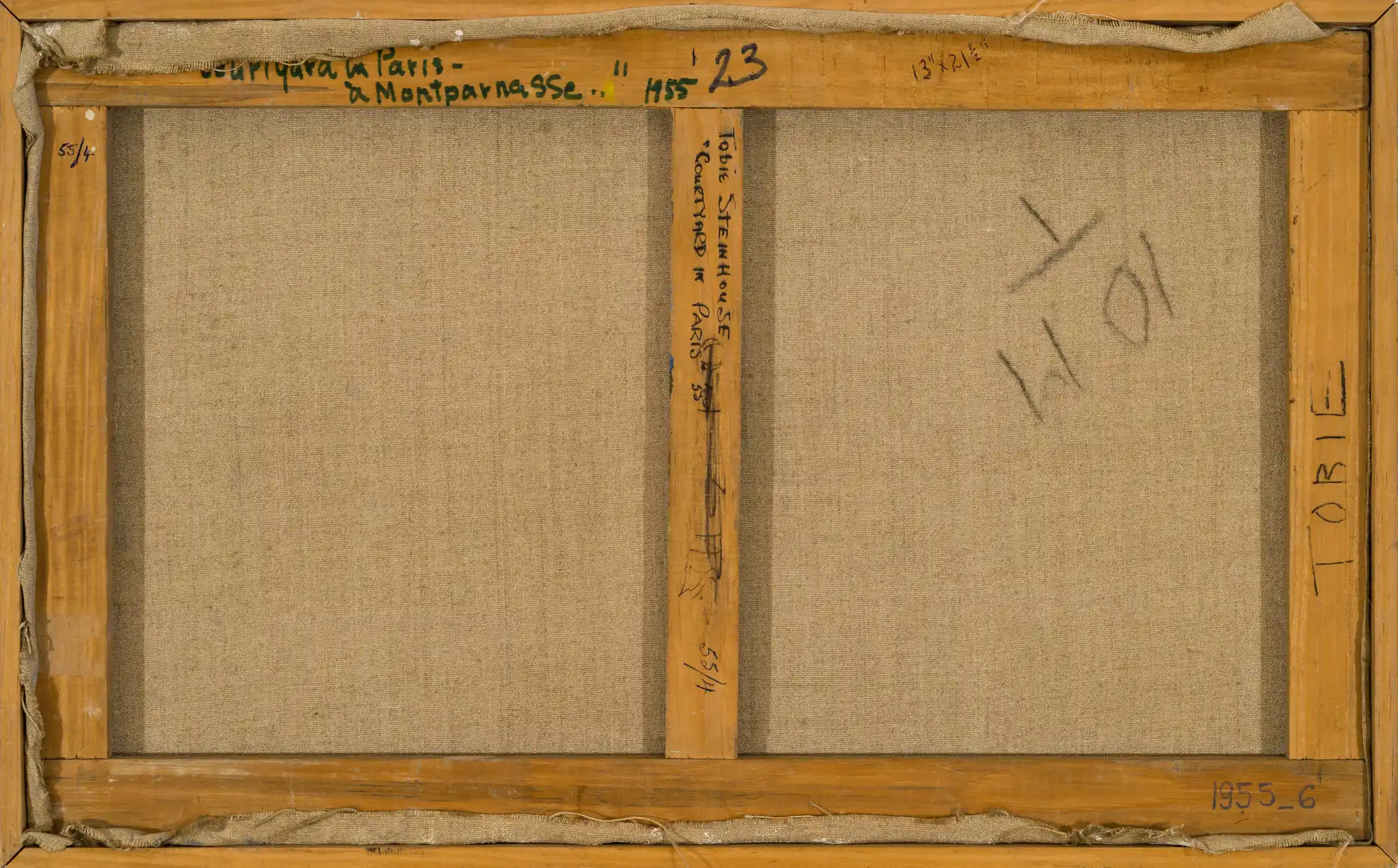 Courtyard in Paris at Montparnasse