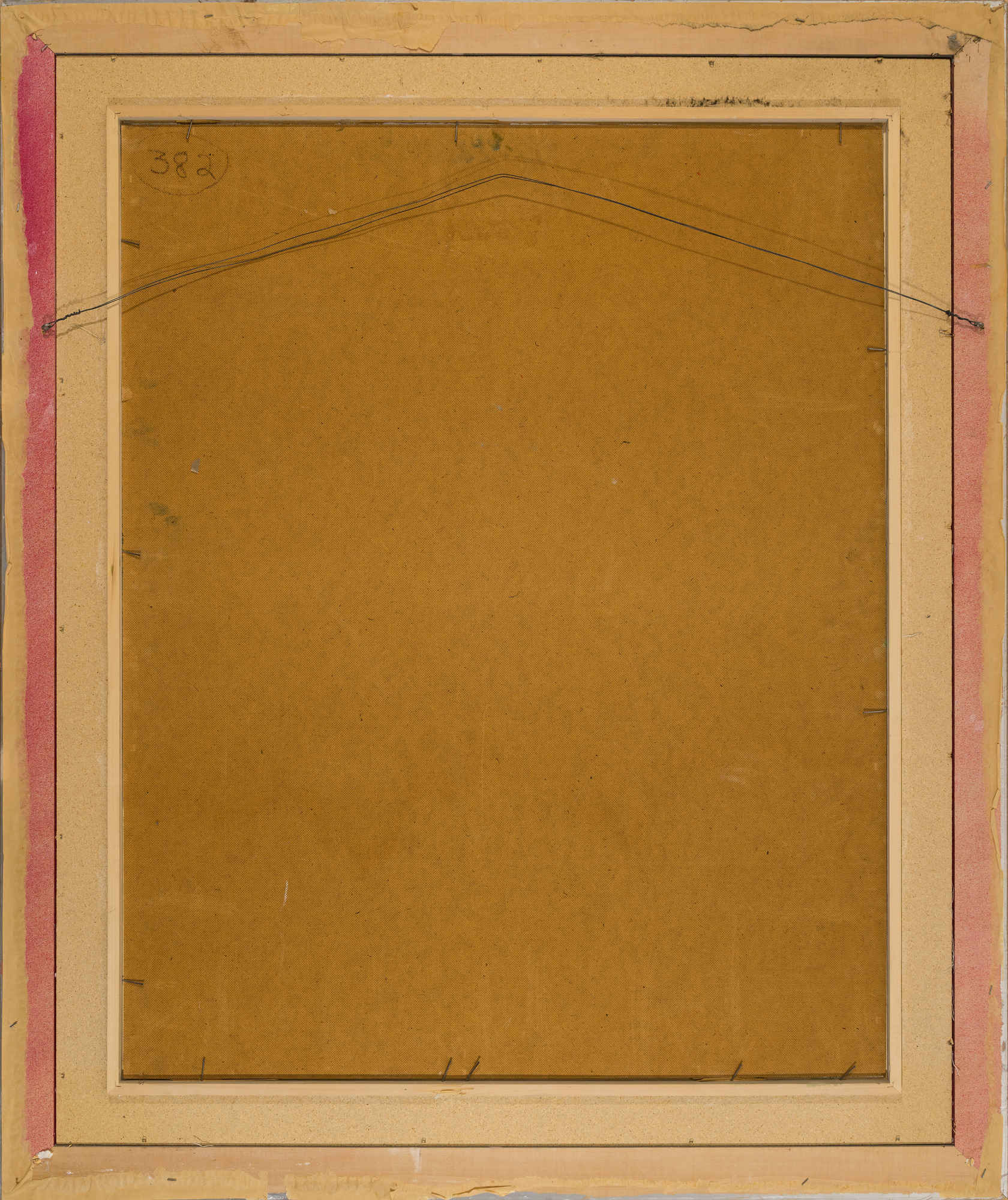 Still Life with Easel and Blue Cloth