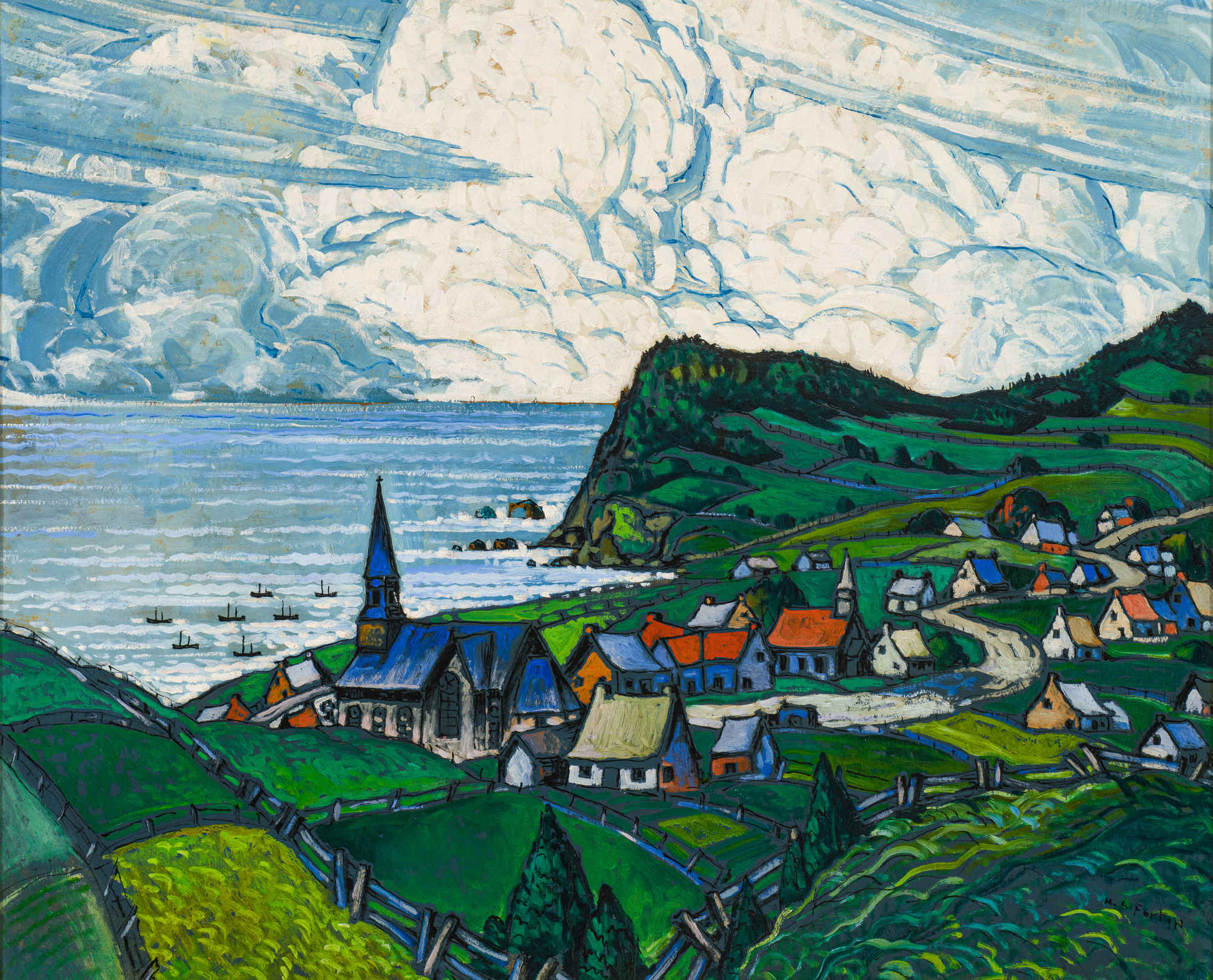 Gaspé Peninsula Landscape, Anse-aux-Gascons