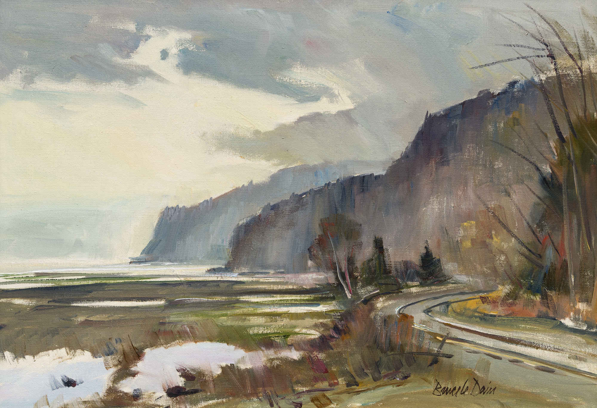 View to Cap aux Corbeaux, Charlevoix, Que.