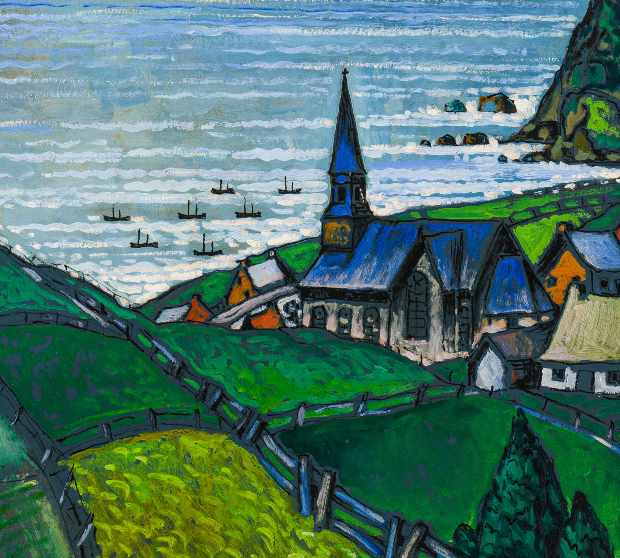 Gaspé Peninsula Landscape, Anse-aux-Gascons