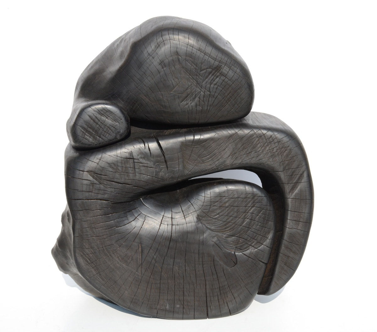 Wang Keping, Femme Assise WK18, 2005