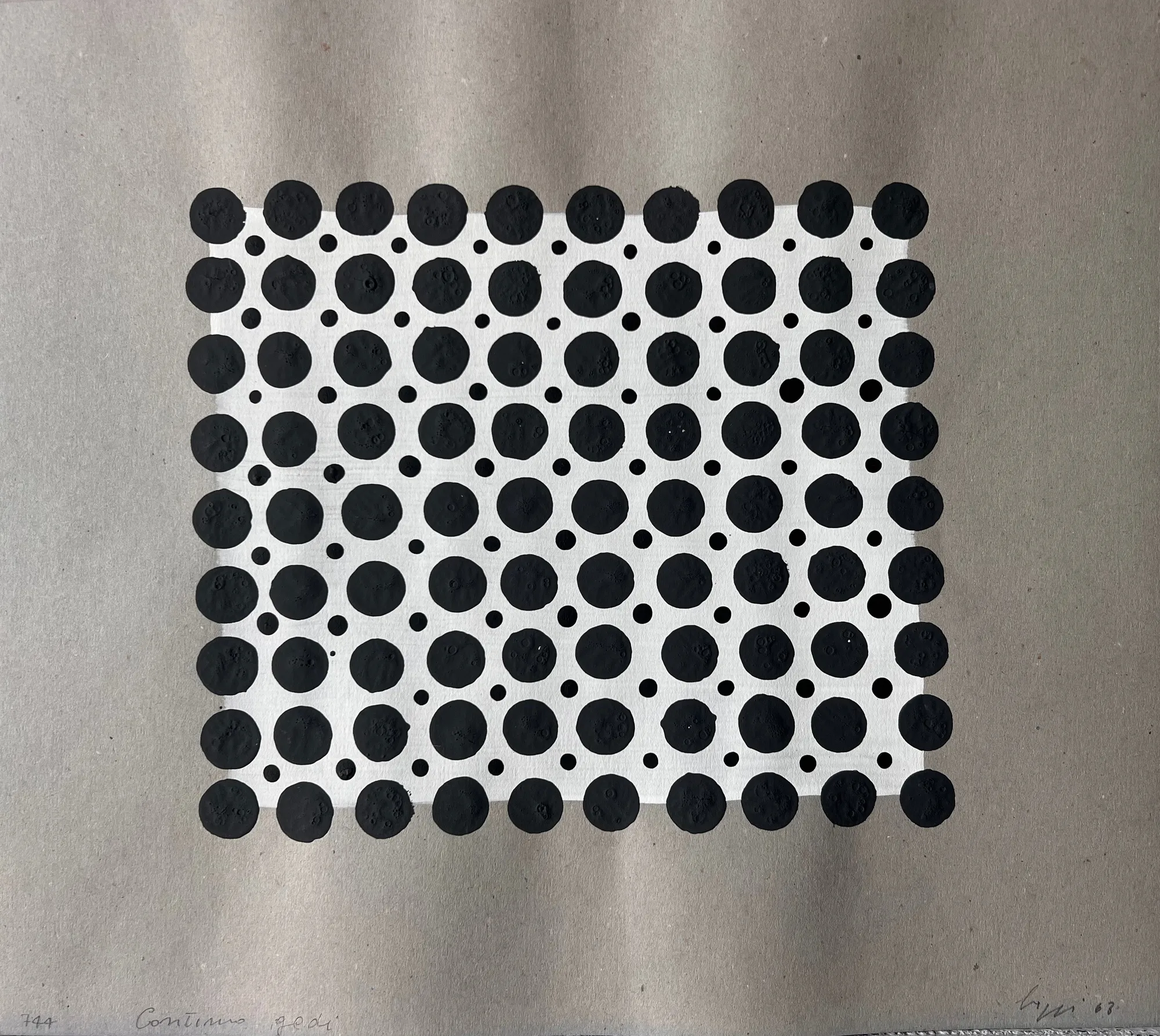 Gastone Biggi, Continuo Gedi, 1963