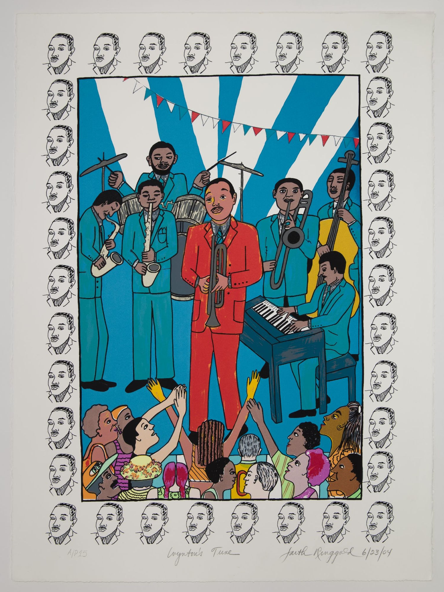 Faith Ringgold, Wynton's Tune, 2004