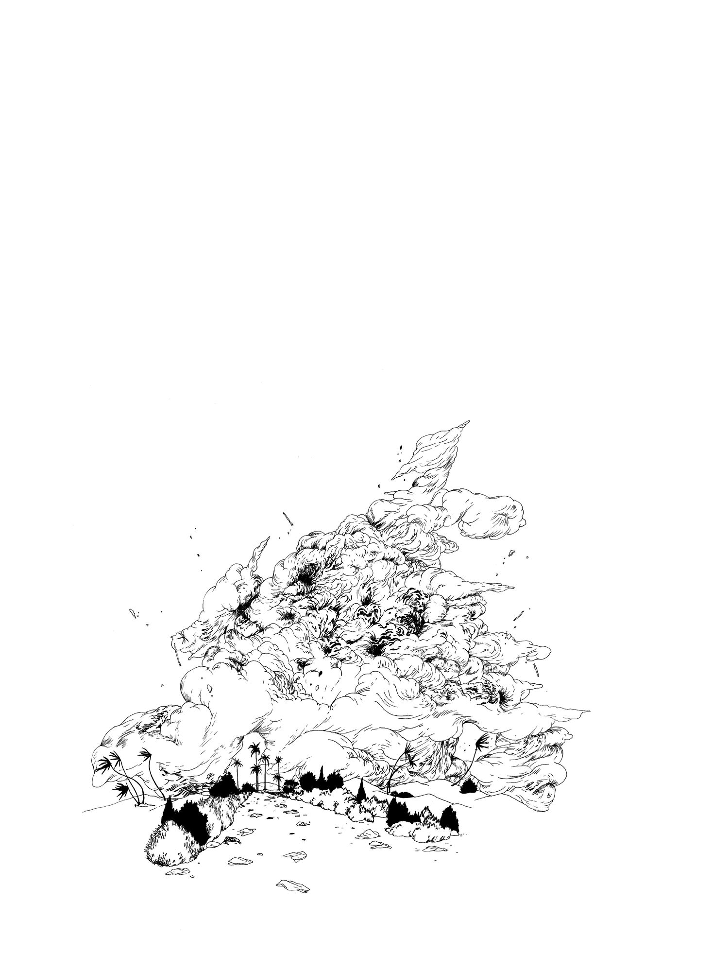 Abdelkader Benchamma, The Horizon Promises to be Fine, 2008