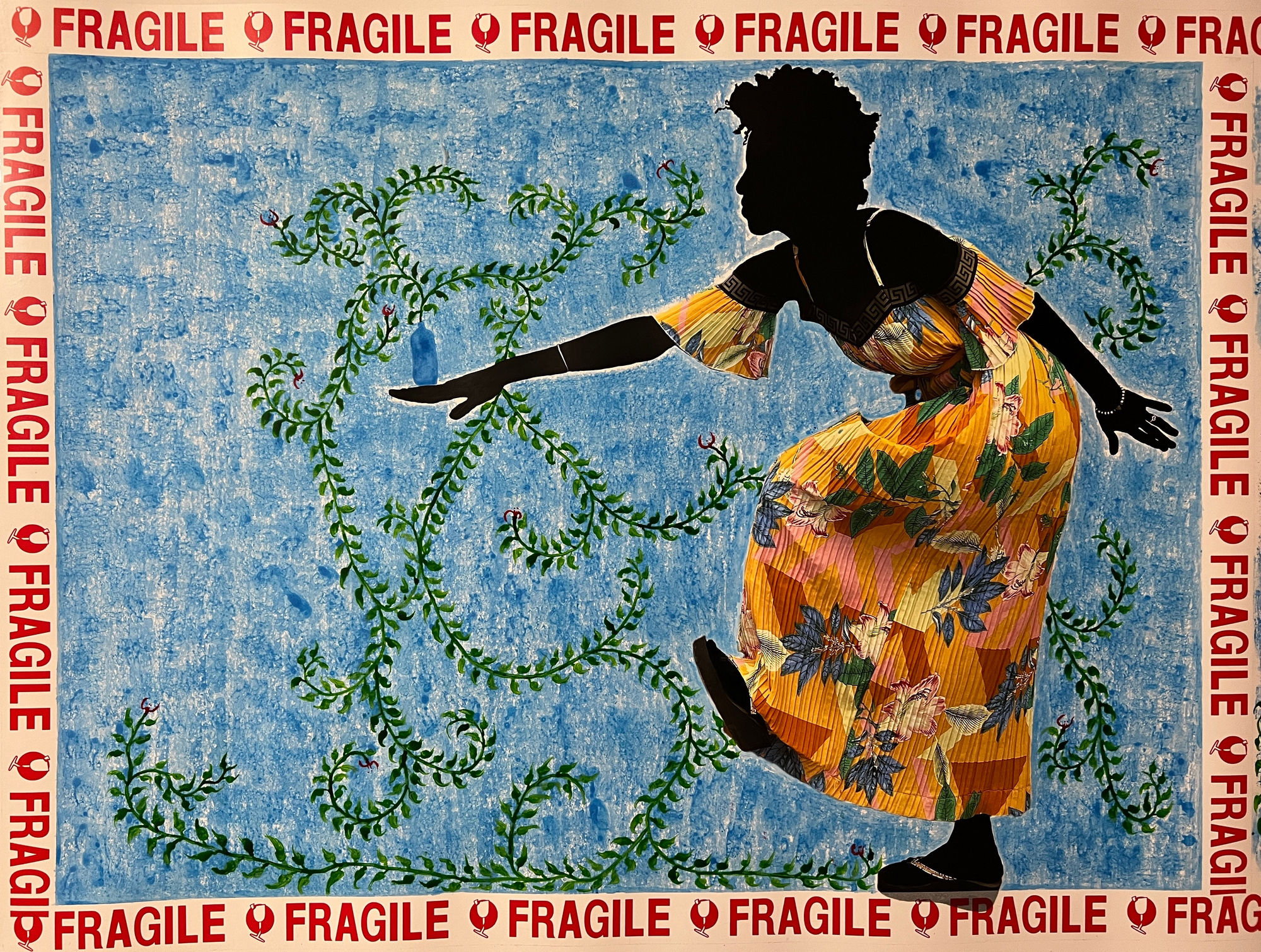 Saidou Dicko, Miss nature peinture, 2022