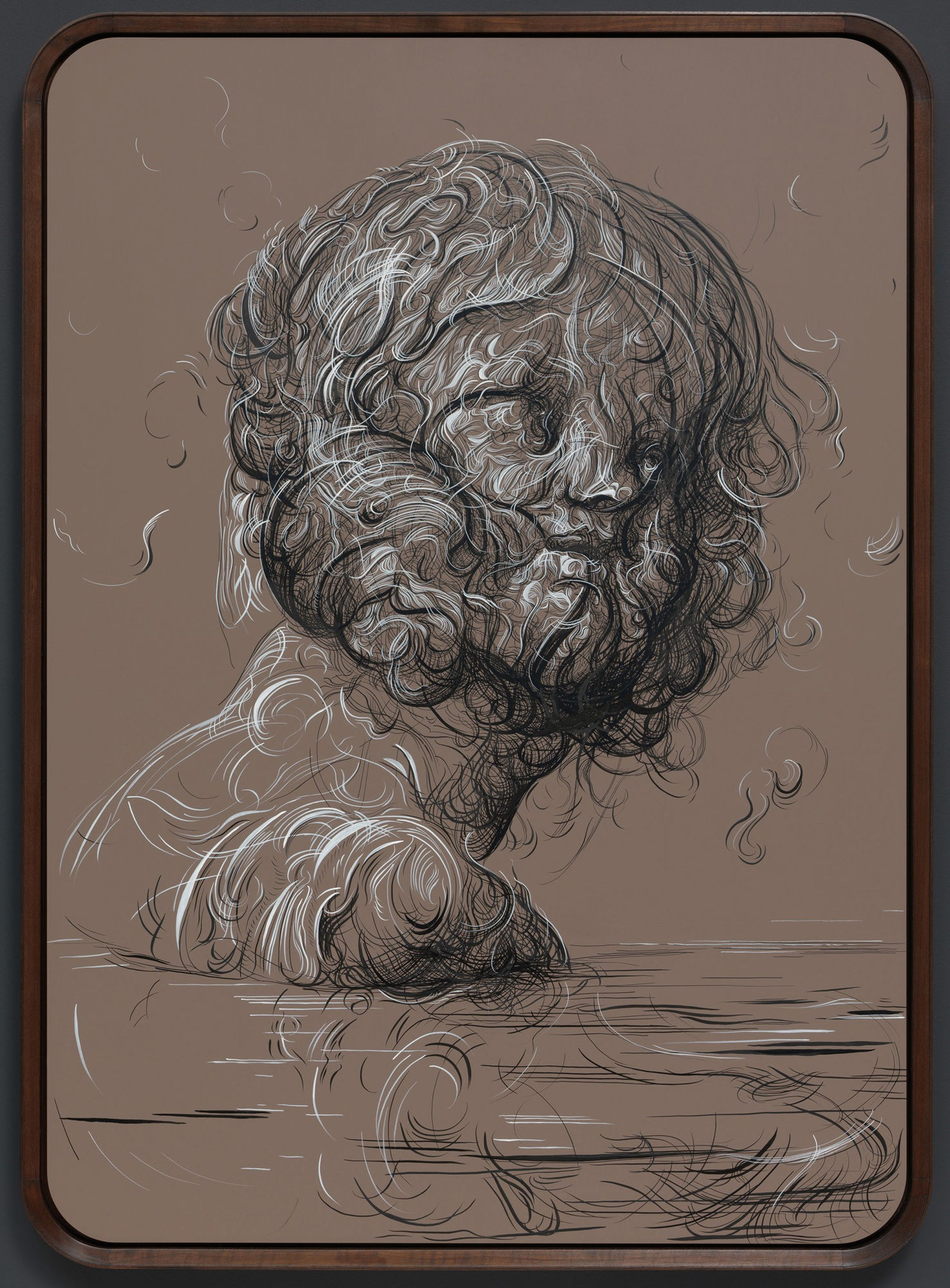 Glenn Brown, Verdun, 2018