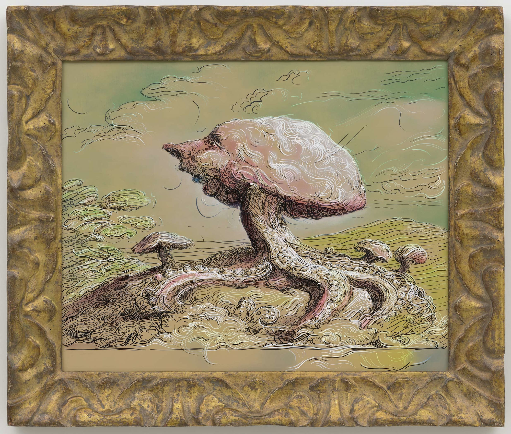 Glenn Brown, The Bleating Shoe, 2020