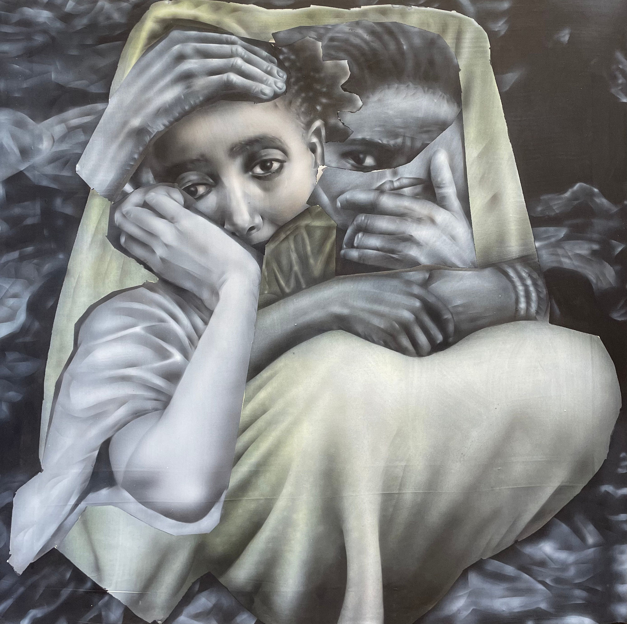 Nahom Teklehaimanot, The Downtroddens I, 2024