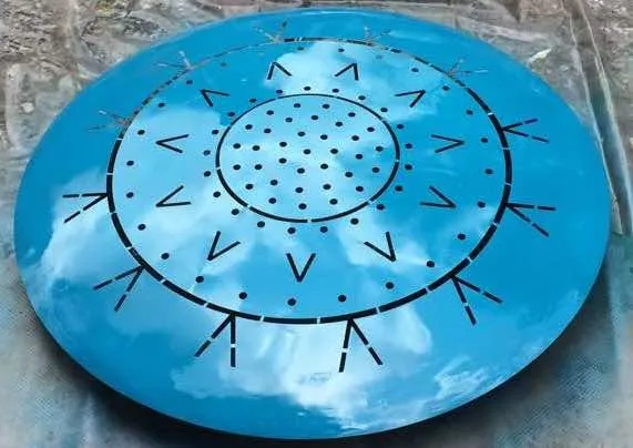 Kohar Kevorkian, Metal plate, 2017