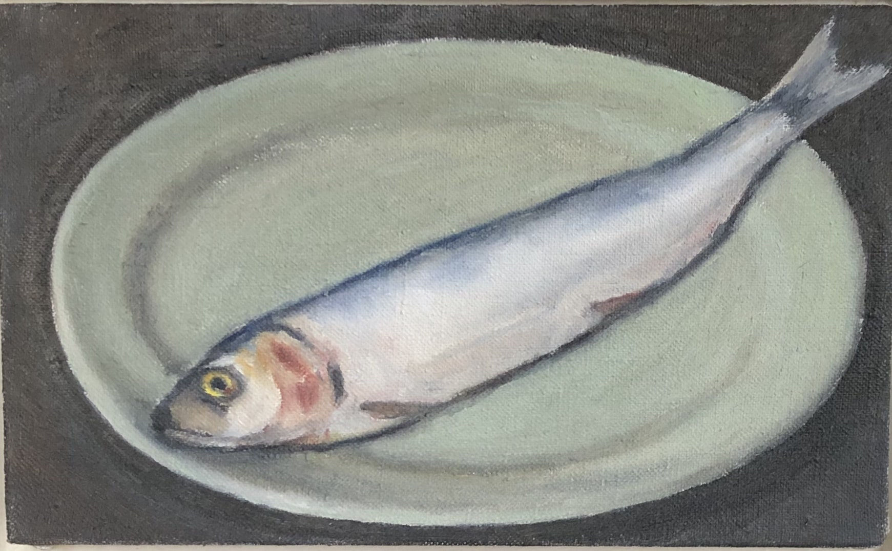 David Stubbs, Sardine on Green, 2021