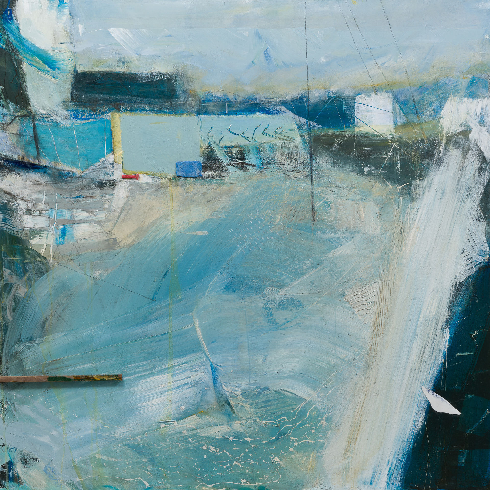 David Mankin, The sea flowed right over the land, 2021