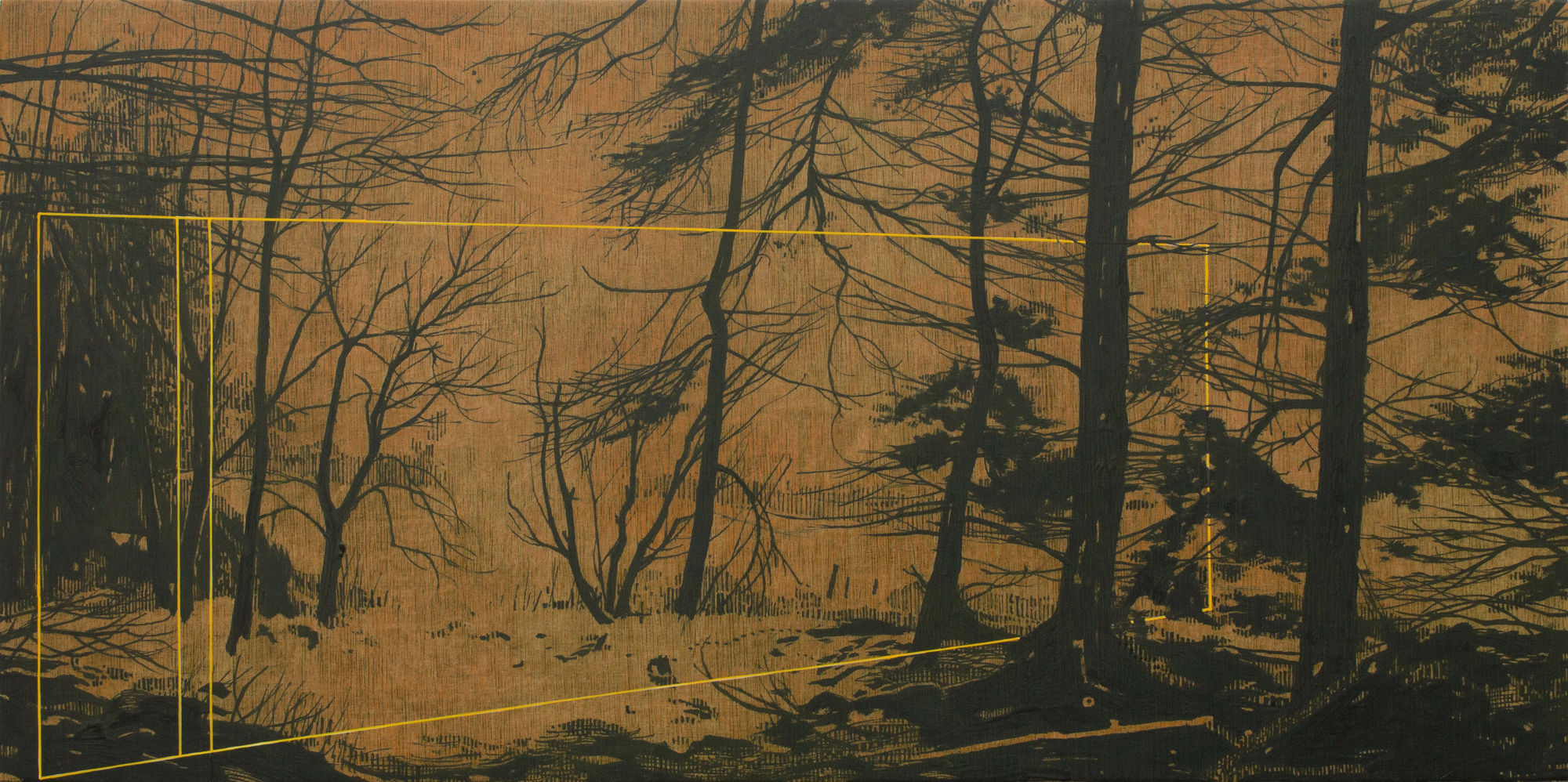 Andrew Mackenzie, Clearing 2 (Pale Yellow Structure)