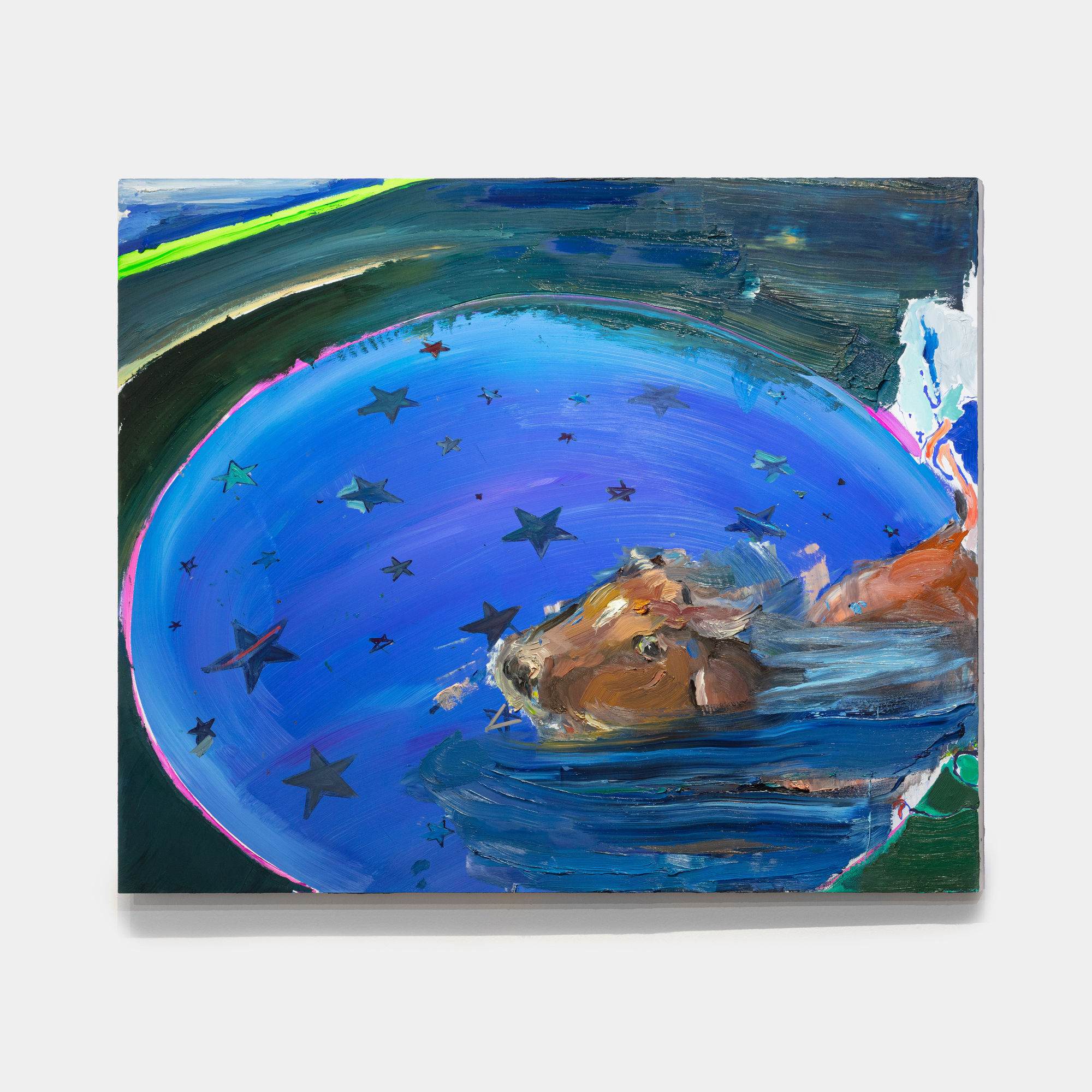 Daniel Lannes, Curral da Babilônia ou Banho da Europa, 2022