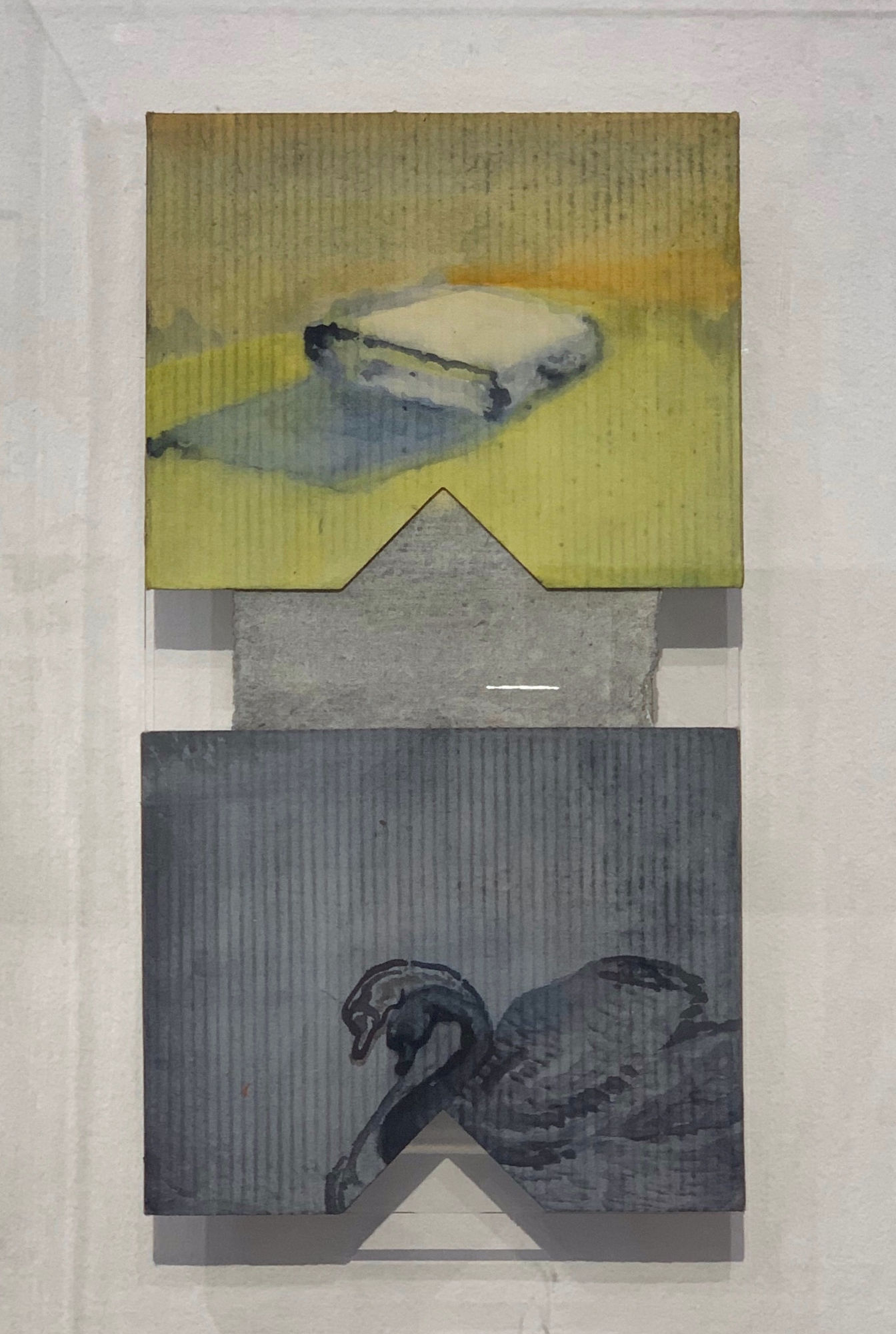 Jing Shijian, Both Stone and Book No. 1 亦书亦石 No. 1, 2017