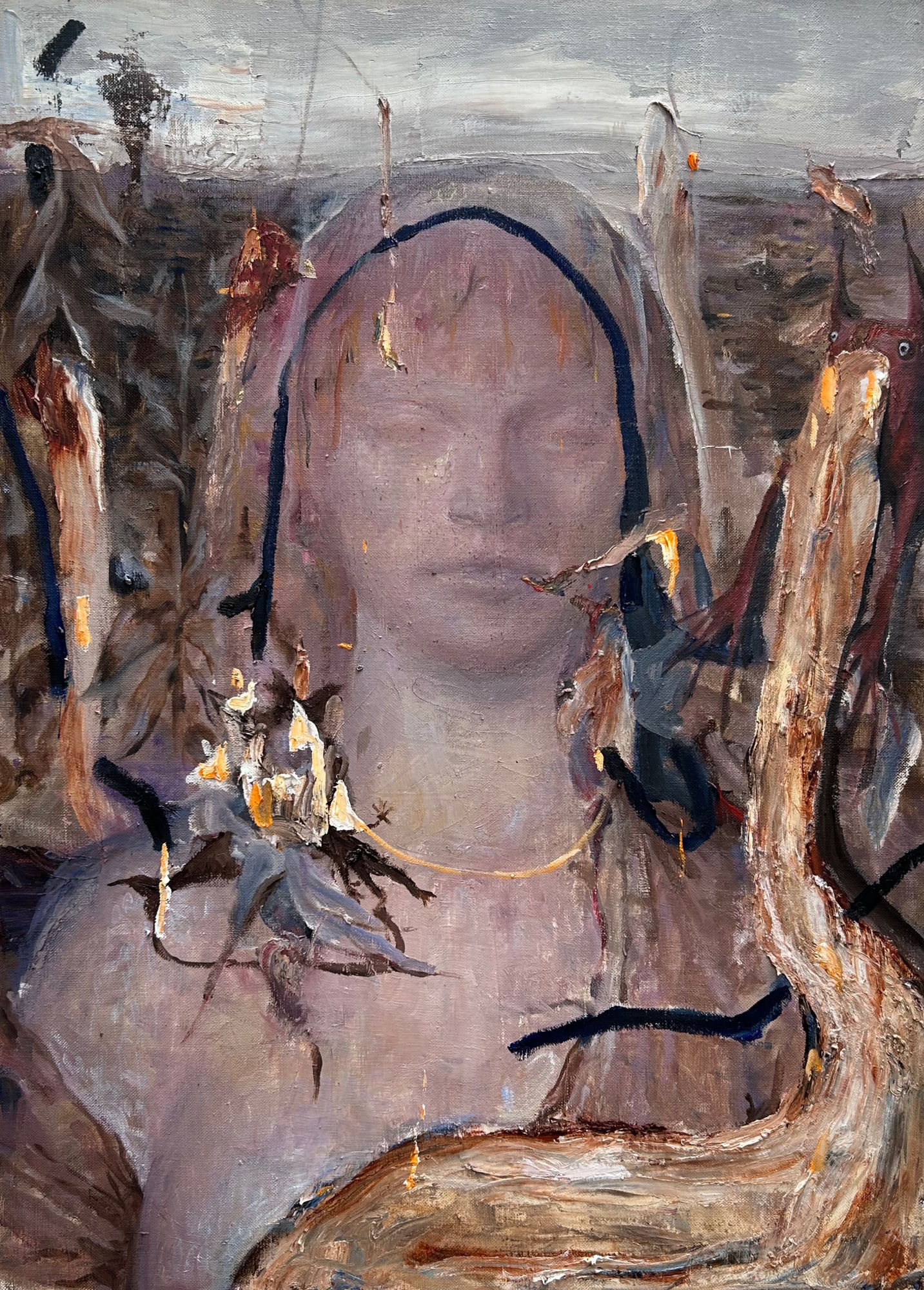 Oleksii Scherbak, Jane Near the Lake, 2024