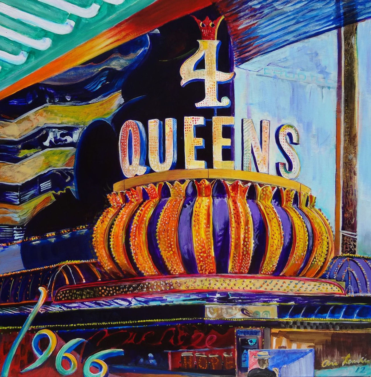 Ari Lankin, The Four Queens, The Fremont Experience, 2012