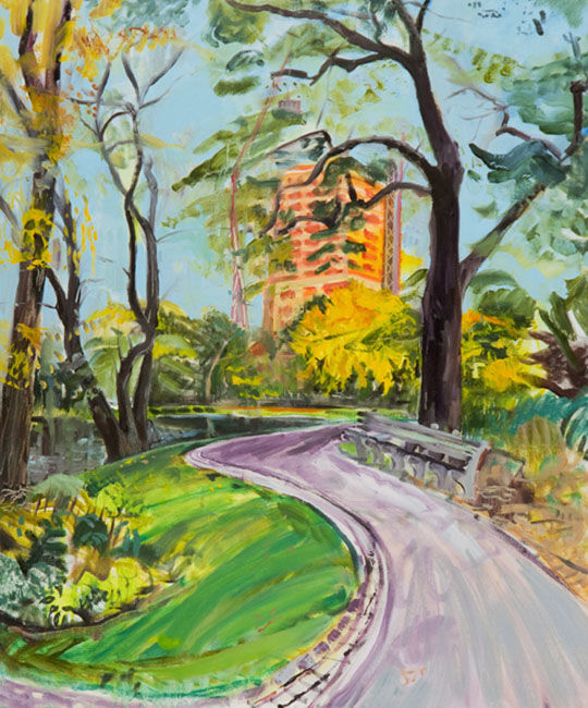 Ari Lankin, The Bend, Central Park, 2011