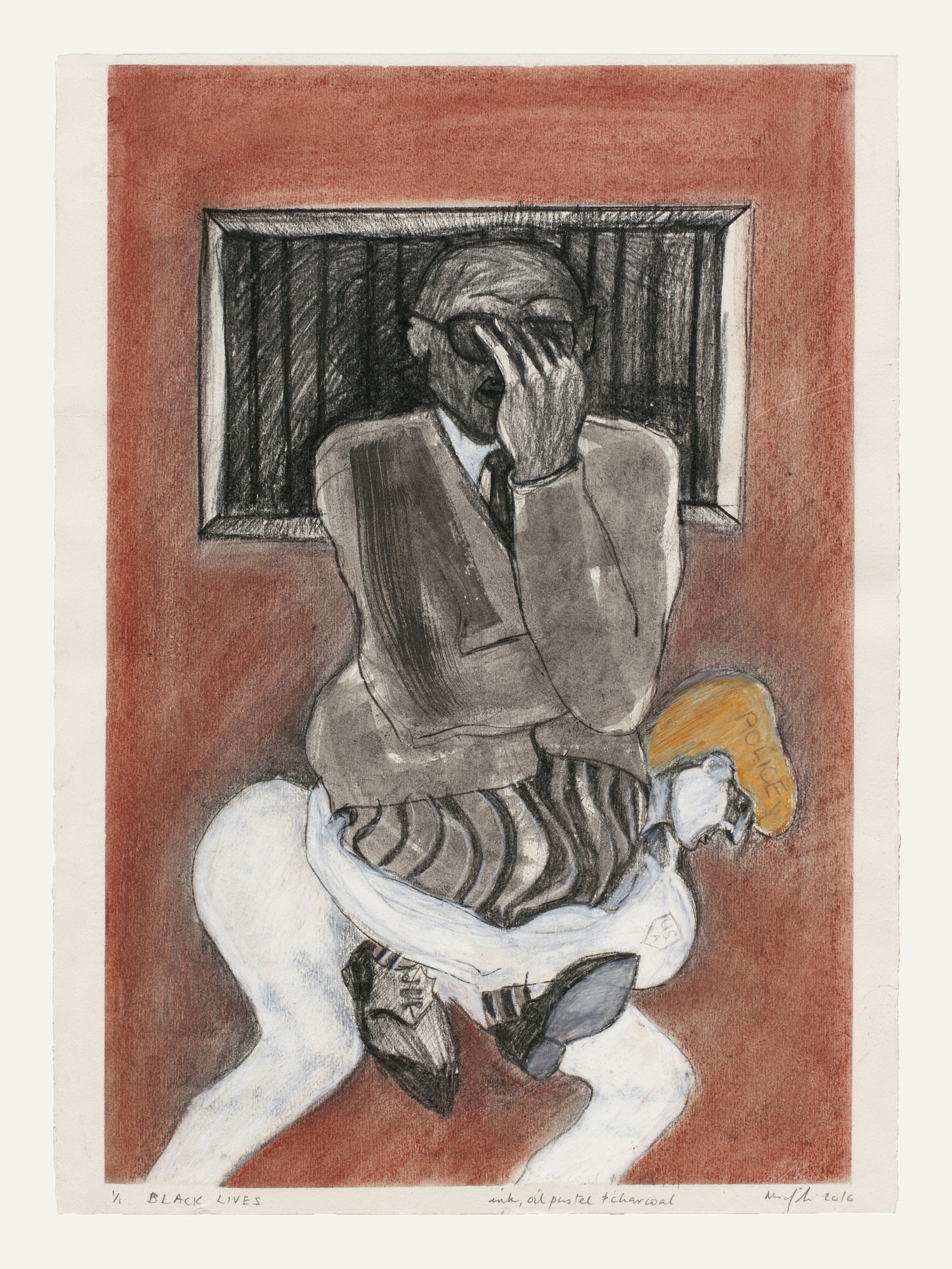 Richard Mudariki, BLACK LIVES MATTER, 2016