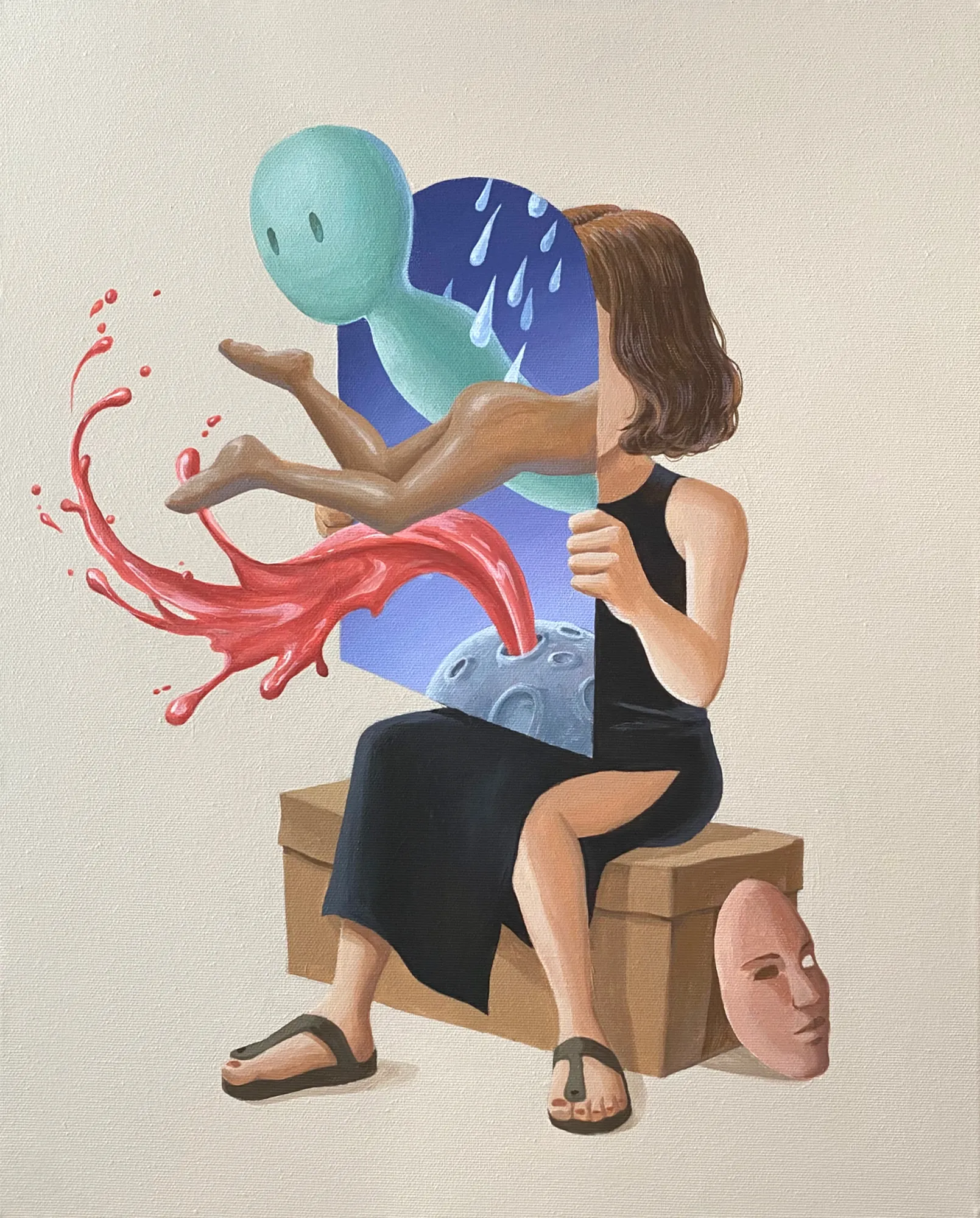 Minjoo Kim, How to Hide Visibly, 2022