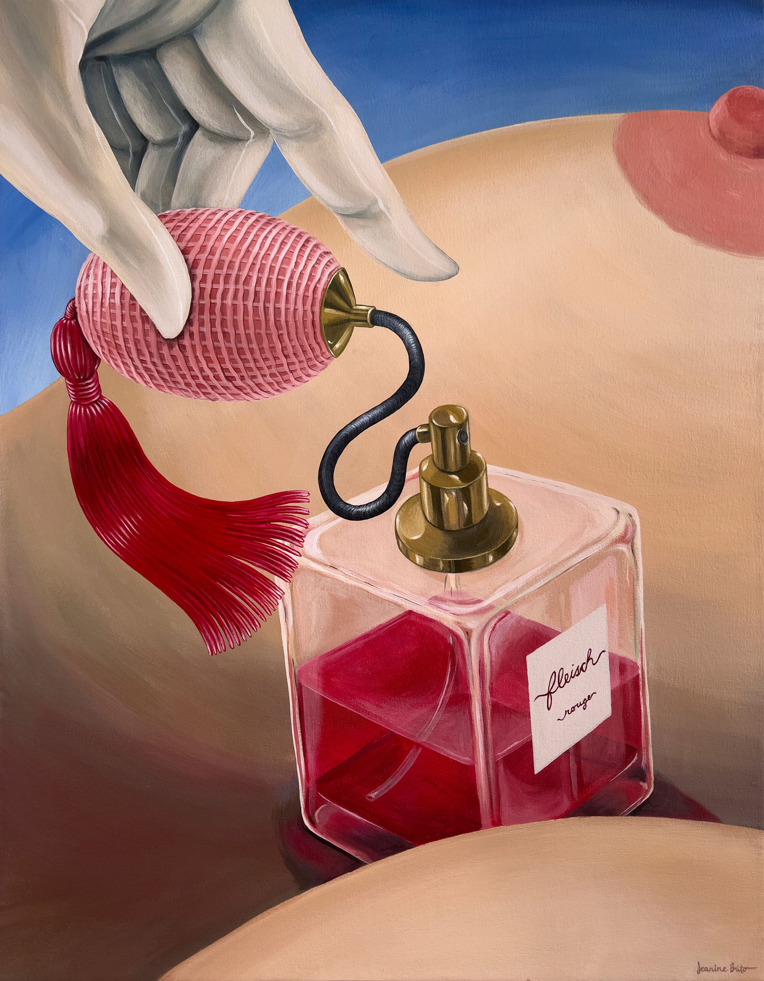 Jeanine Brito, Fleisch ( au de perfume), 2022