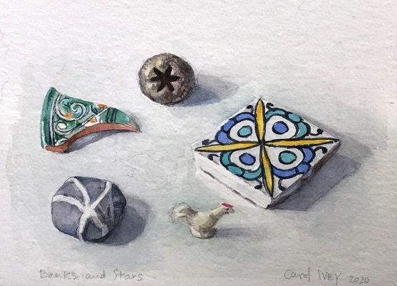 Carol Ivey, Beaks and Stars, 2020