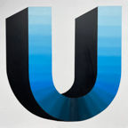 Stella Alesi, The Shape- serves blue, 2022