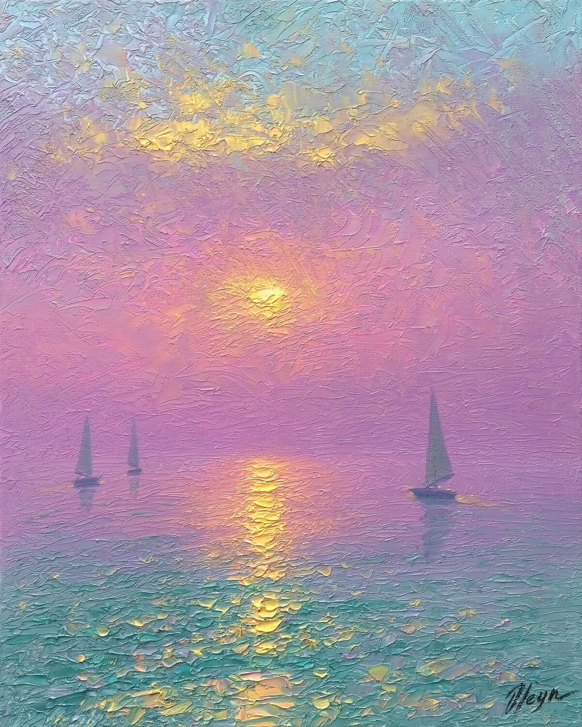 Dmitry Oleyn, Seascape, 2024