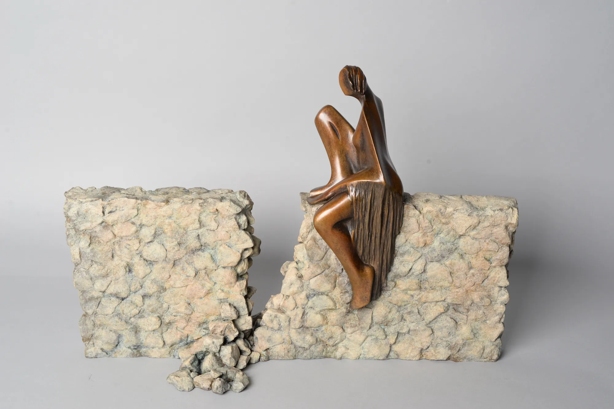 Jean-Pierre BALDINI, Fracture (le mur), 2021