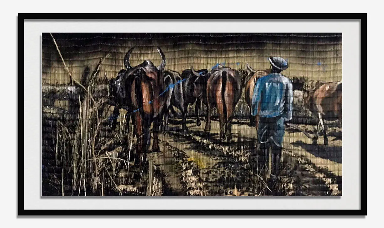 Fumani Maluleke, Murisi ( Looking after cattle), 2023