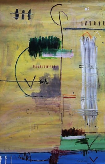 Samson Mnisi, Abstract Series I , 2022