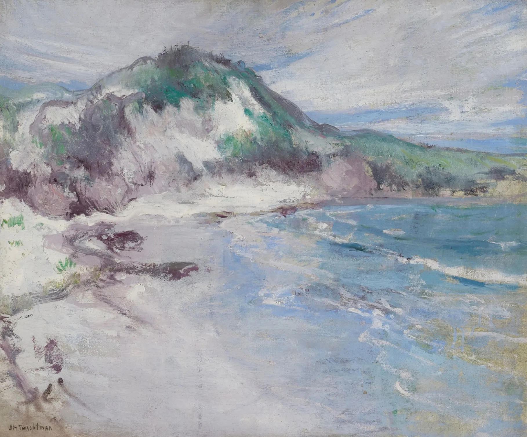 John Henry Twachtman, Beach at Squam, c. 1900