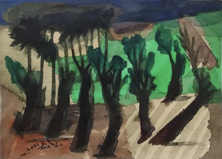 Abdel Wahab Abdel Mohsen, Untitled, 2021