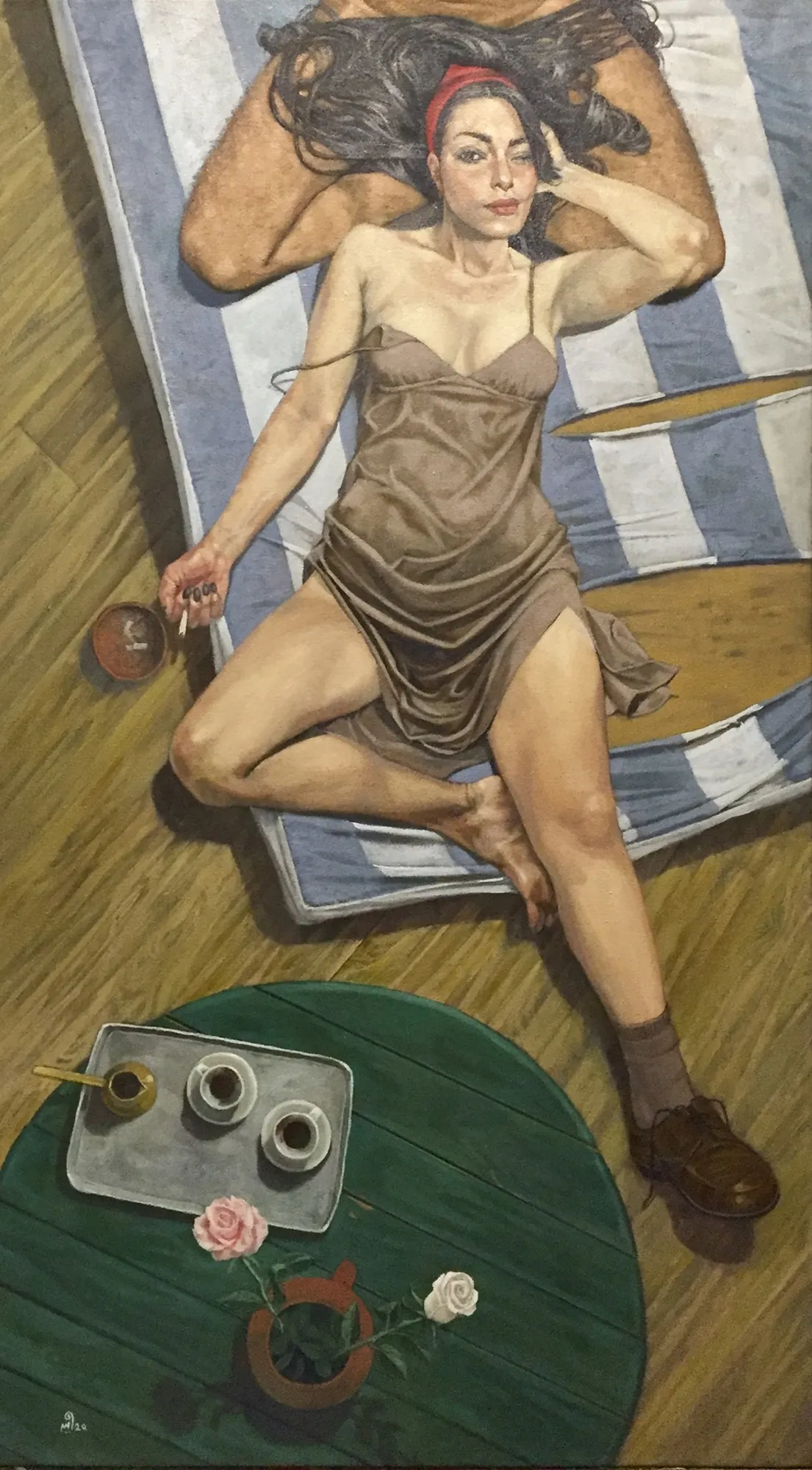 Walid Ebied, A Woman and Half a Man, 2020