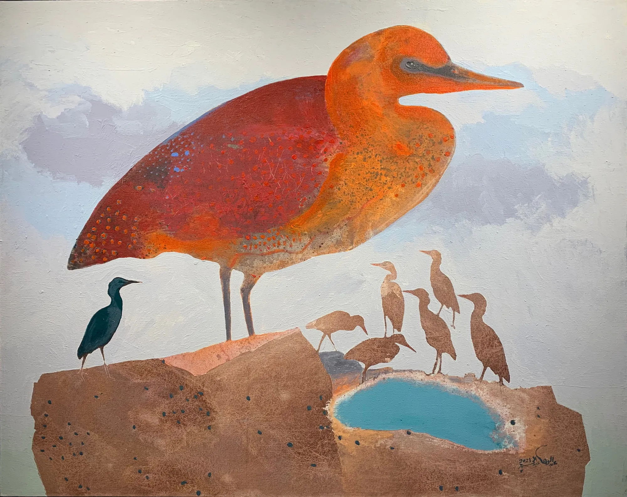 Abdel Wahab Abdel Mohsen , اسطورة تحوت, 2021