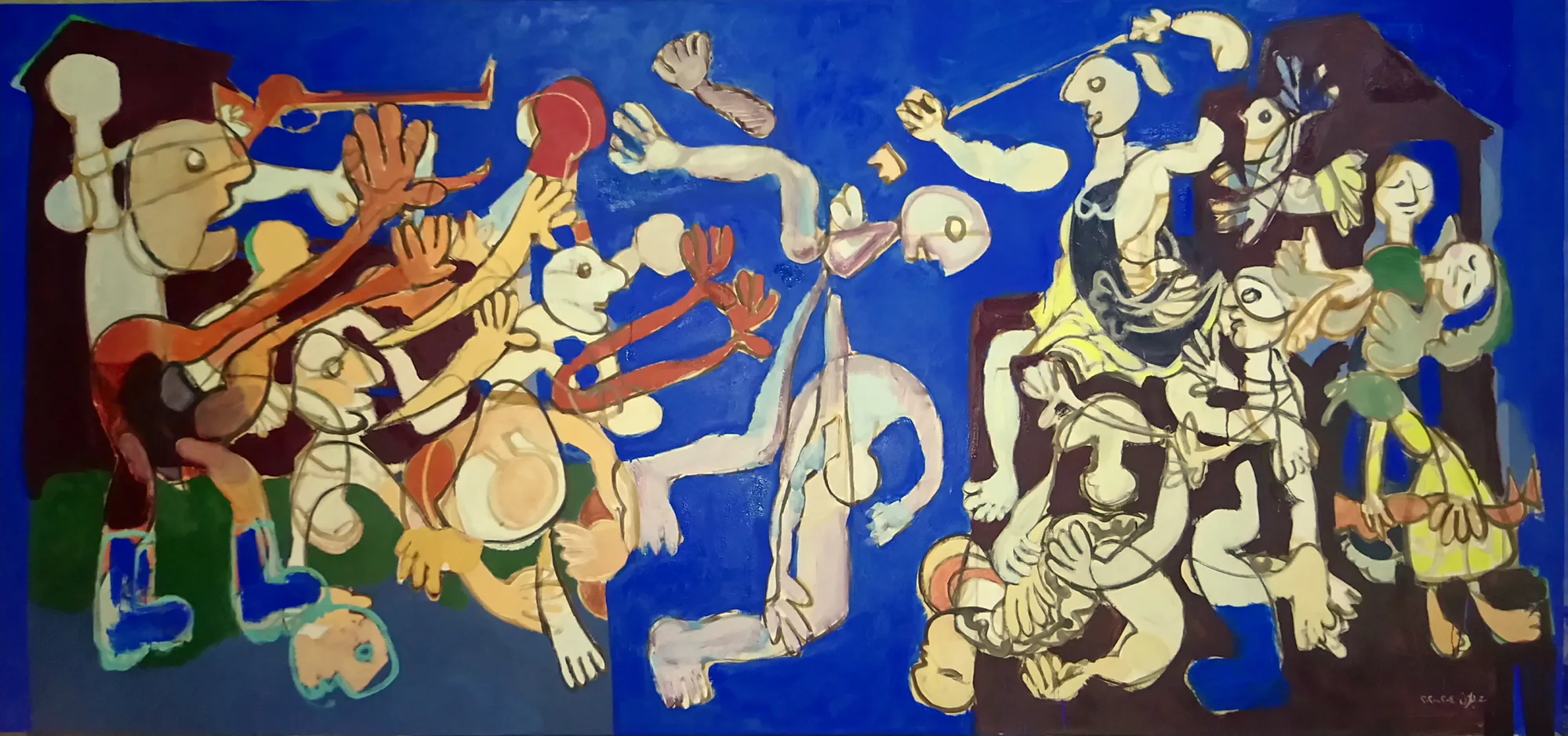Houssam Ballan, Guernica Syria, 2020