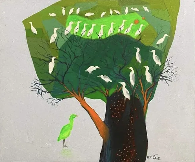 Abdel Wahab Abdel Mohsen, Untitled, 2021