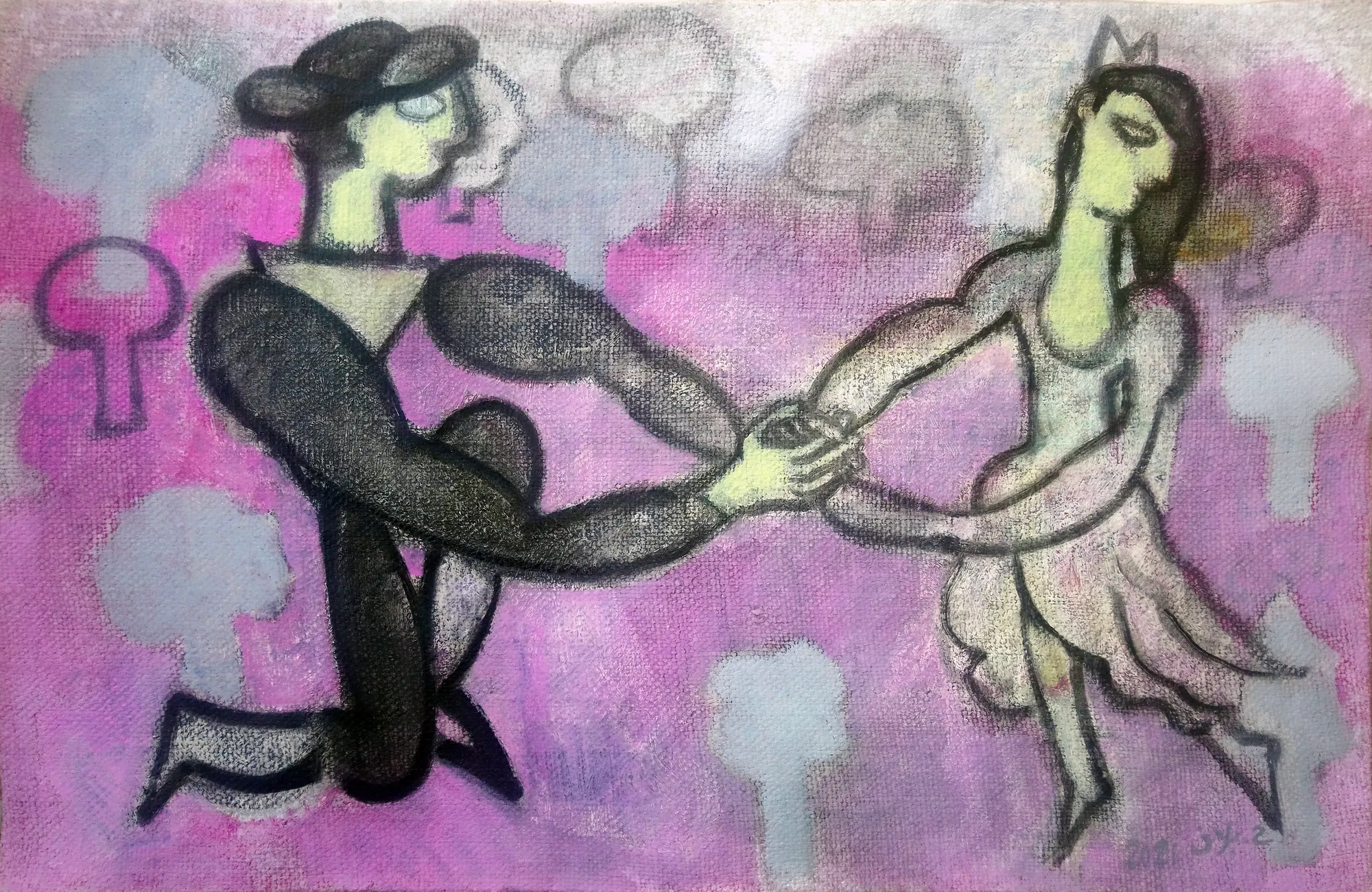 Houssam Ballan, We Are Two, 2021