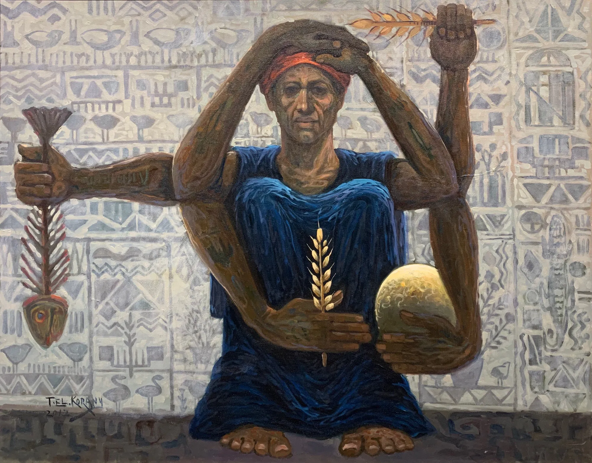 Taha El-Korany, Egyptian symbols - رموز مصرية, 2017