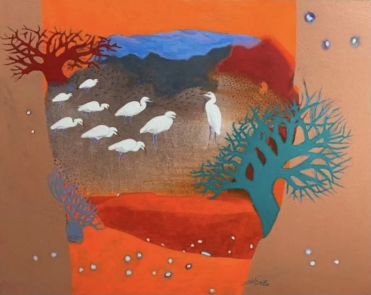 Abdel Wahab Abdel Mohsen, Untitled, 2021