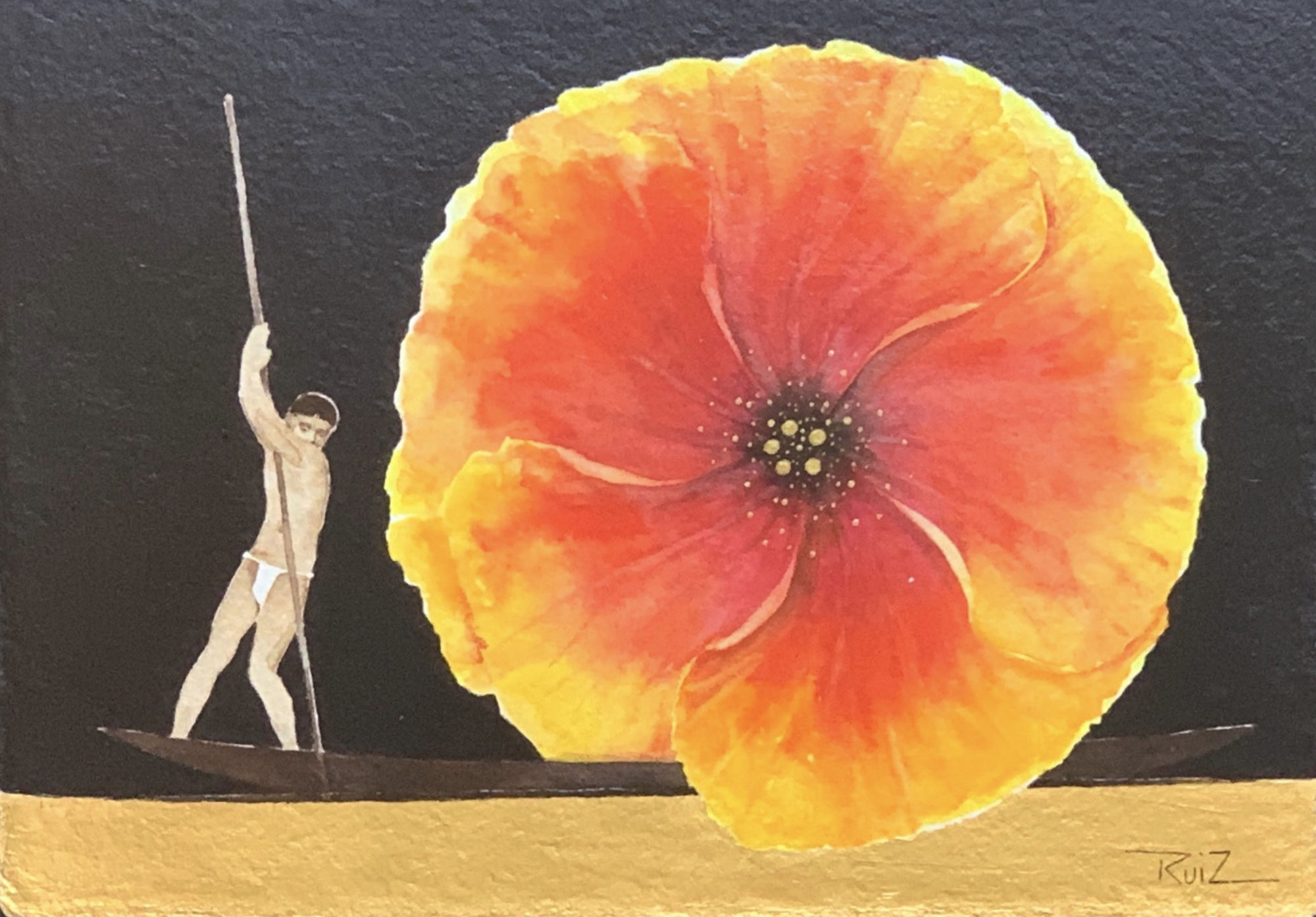 Pedro Ruiz, Displacement No. 223, 2021