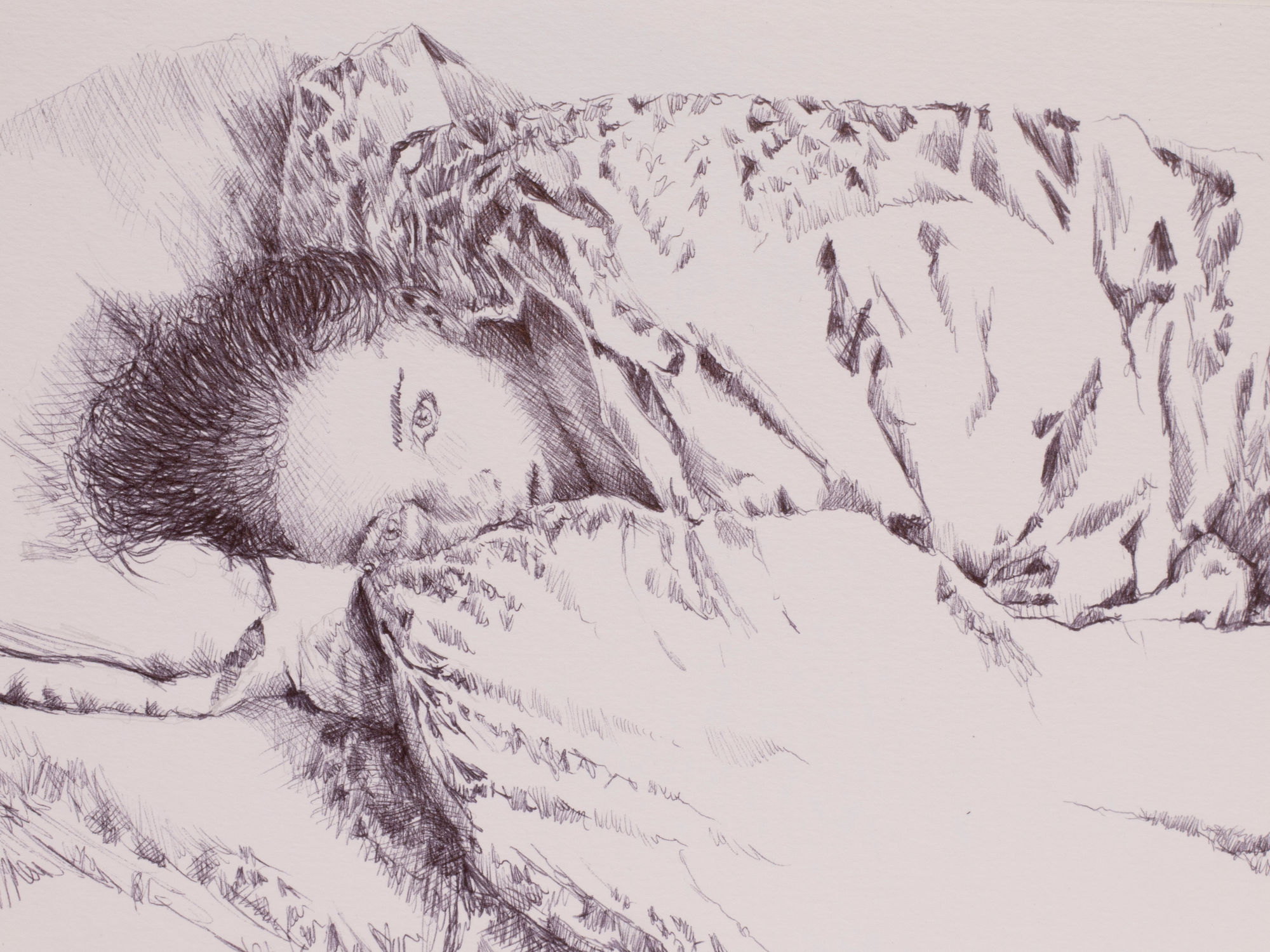 Carlos Alarcon, In Bed, 2025