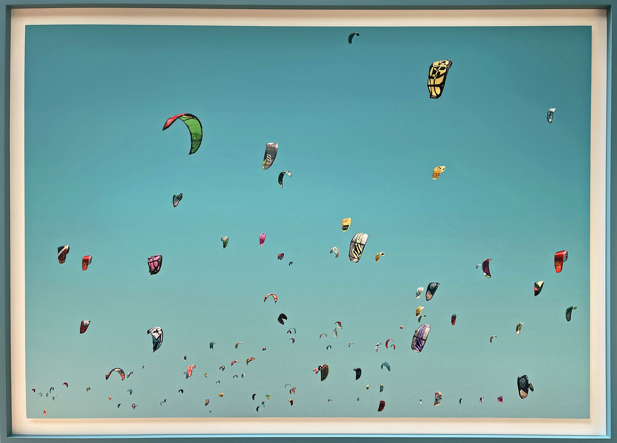 Mario Arroyave, Timeline-Kitesurf 2, gicleé print on natural fiber paper, 110 x 160