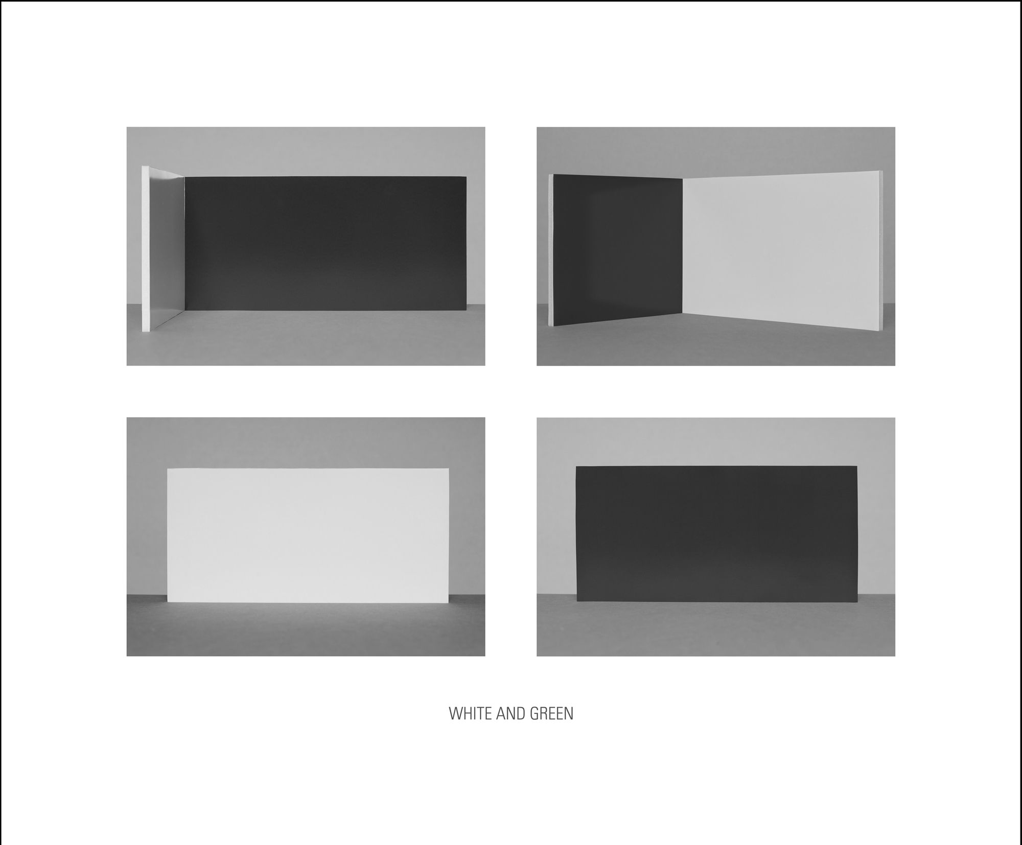 Alexander Apóstol, White and Green, 2017