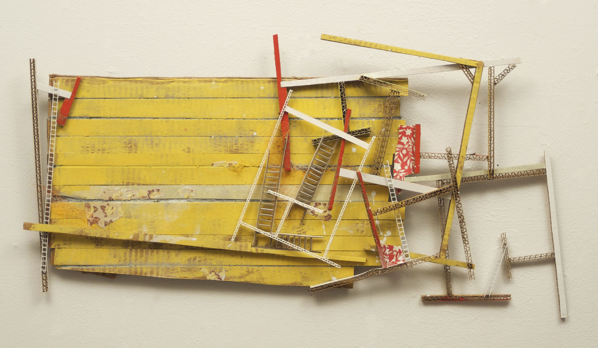 Ana Tiscornia, Yellow Wall, 2015