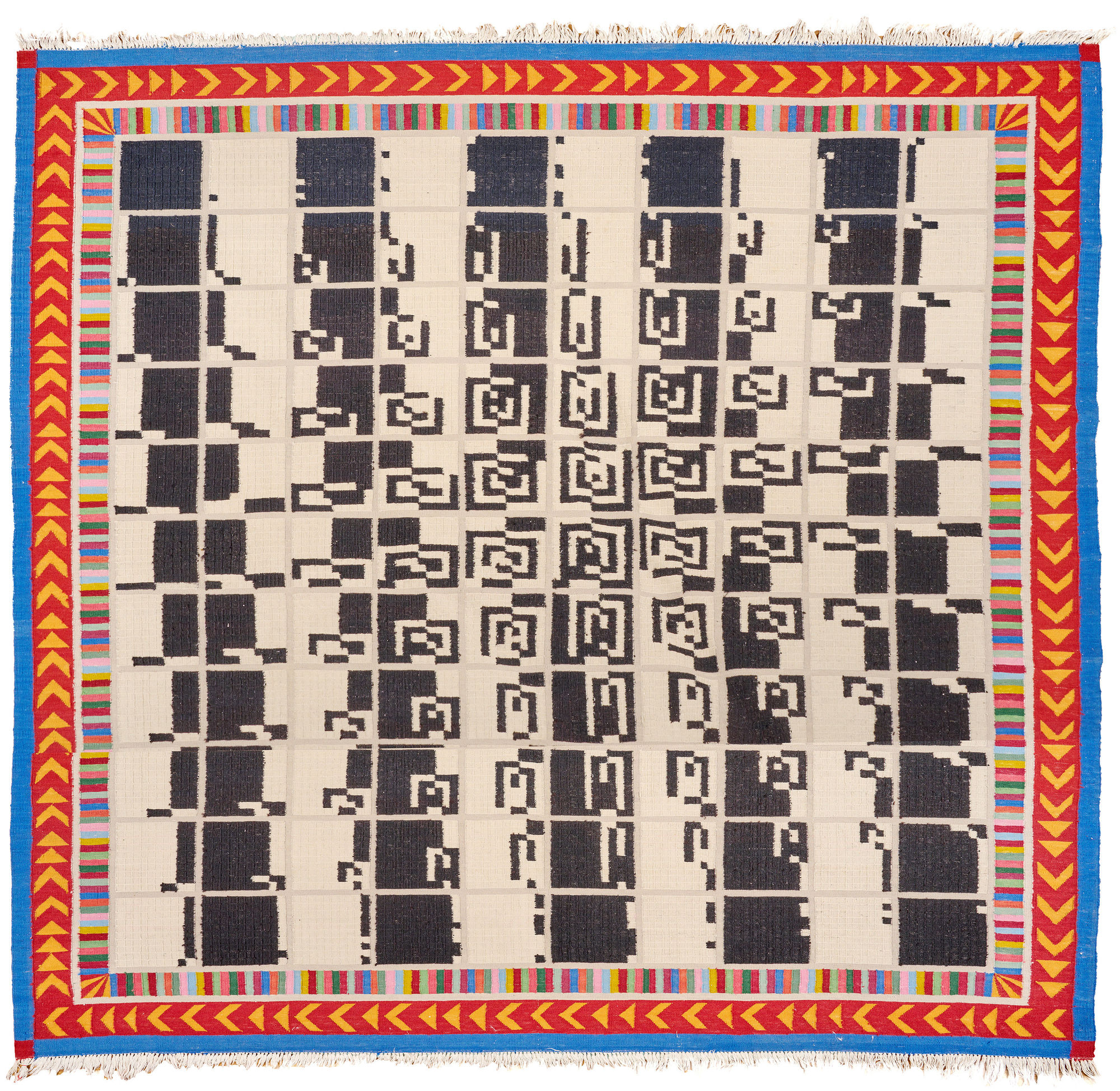 Alighiero Boetti, Alternando da Uno a Cento e Viceversa, 1993