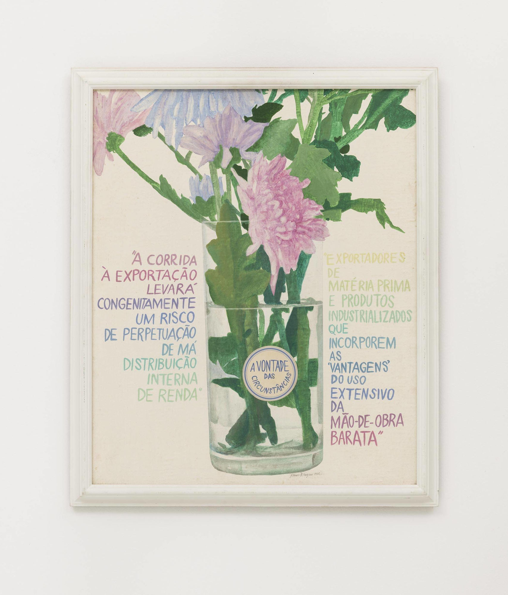 Glauco Rodrigues, A Vontade das Circunstâncias (da série Economês / from the Economês series), 1972