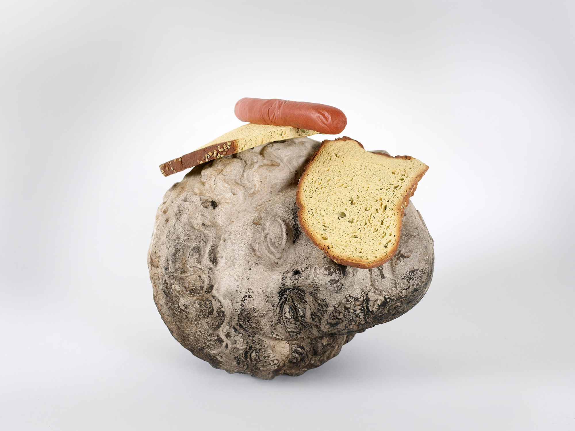 Tony Matelli, Bread Head, 2018