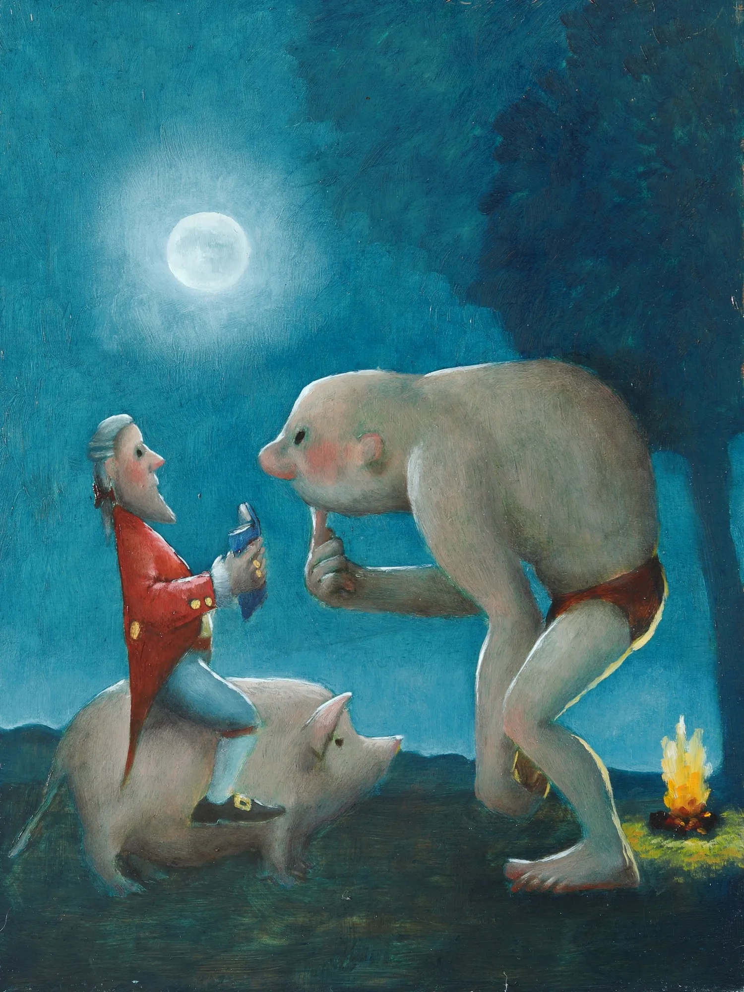 Luuk Kolthof, De reus die van verhaaltjes hield